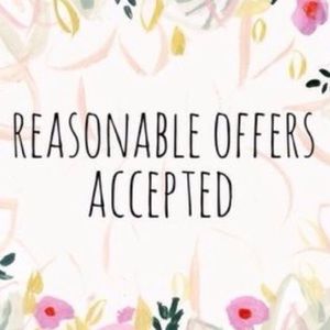 Reasonable Offers Accepted